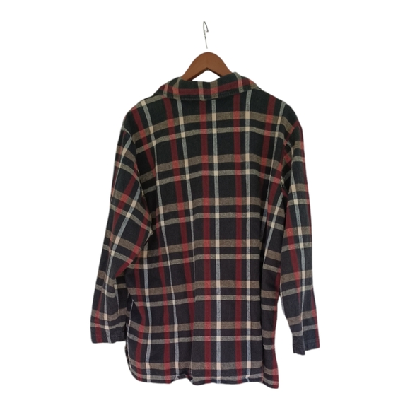 Krazy Kat Woman Flannel Shirt - Picture 2 of 8